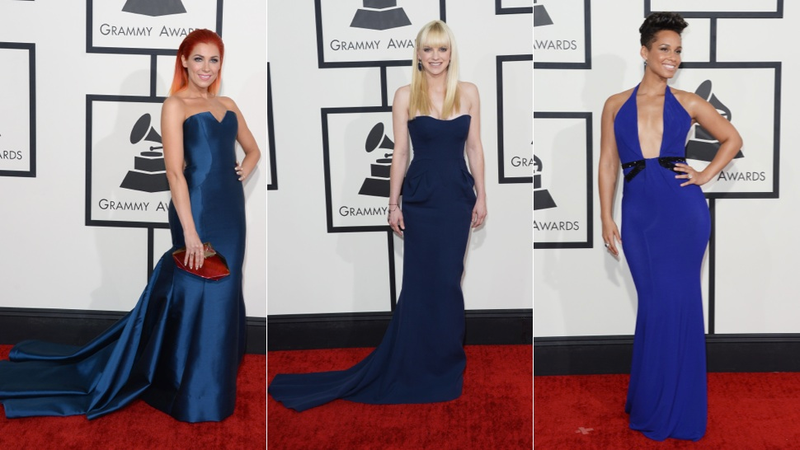 Illustration for article titled Sheers, Sparkles and Slinky Gowns at the Grammys Red Carpet